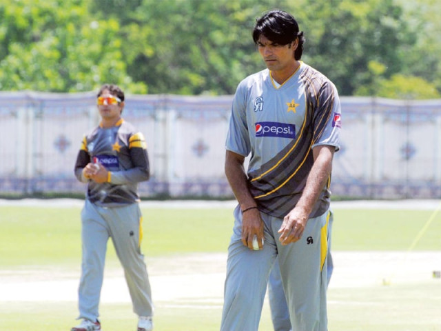 pakistan will be looking to doing well at the icc champions trophy through their frontline bowlers irfan ajmal and junaid photo afp pakistan will be looking to doing well at the icc champions trophy through their frontline bowlers irfan ajmal and junaid photo afp