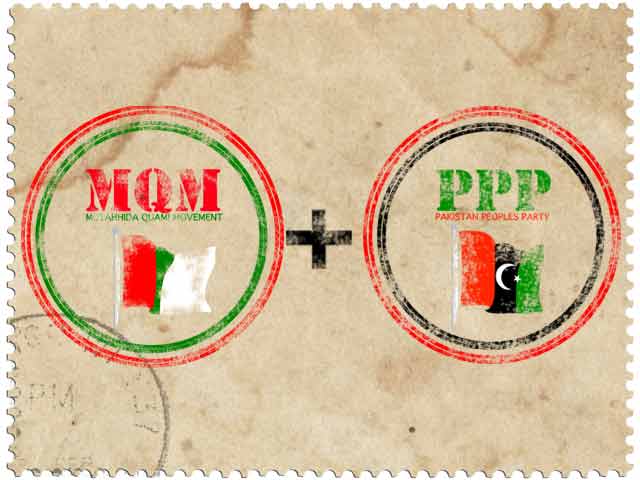 the ppp is looking to form a government with the mqm in sindh for another term