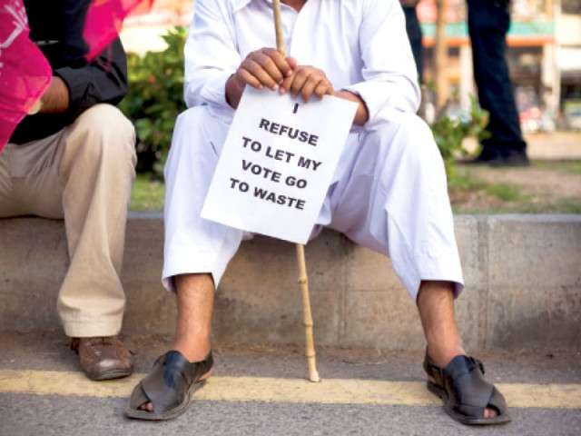 pti supporters came out on the second consecutive day to protest against alleged rigging in the elections photo myra iqbal express pti supporters came out on the second consecutive day to protest against alleged rigging in the elections photo myra iqbal express