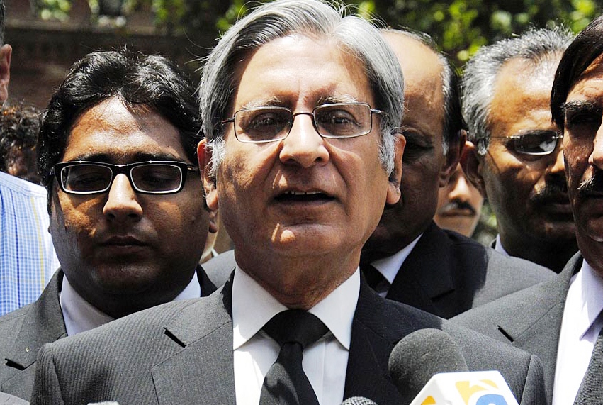 aitzaz ahsan claimed the results of the elections were unreal with voter turnout exceeding the number of registered voters photo online