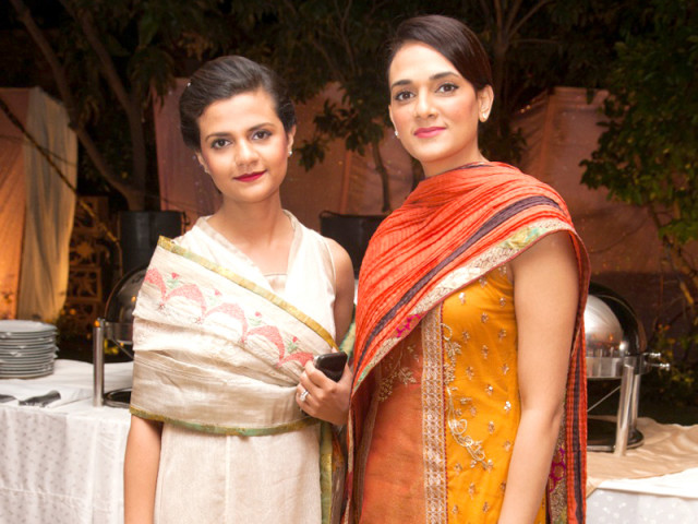 the duo maram azmat and aabroo hashimi were spotted at ahmed ali butt 039 s mehndi the duo maram azmat and aabroo hashimi were spotted at ahmed ali butt 039 s mehndi