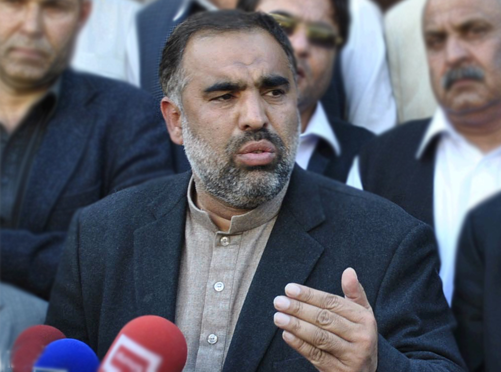 our support for the cm seat is with asad qaiser as he is an ideological activist who worked hard to strengthen the party says pti central deputy information secretary photo inp
