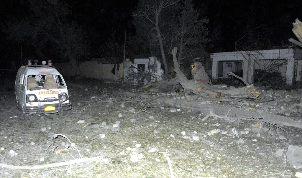 a huge amount of explosives were packed into the vehicle and the blast left a deep crater photo banaras khan a huge amount of explosives were packed into the vehicle and the blast left a deep crater photo banaras khan