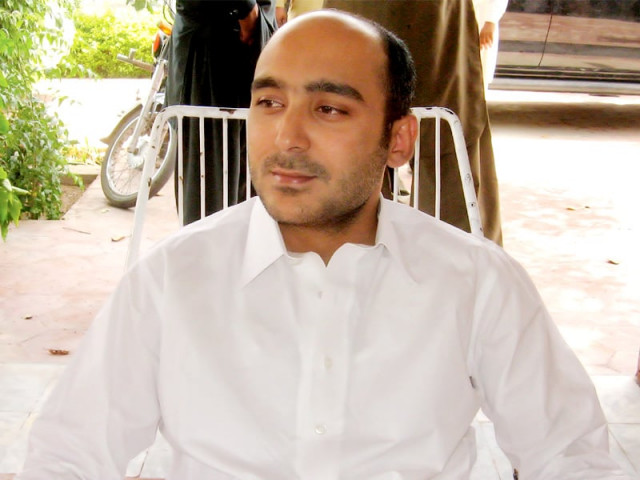 ali haider gilani at a meeting prior to his abduction by gunmen during his election campaign photo afp ali haider gilani at a meeting prior to his abduction by gunmen during his election campaign photo afp
