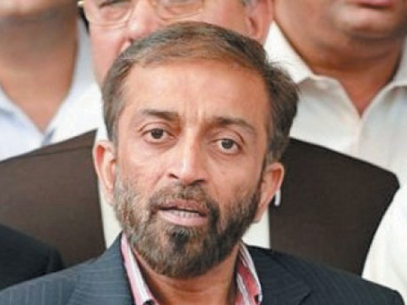 farooq sattar wanted fair elections for all of karachi photo file