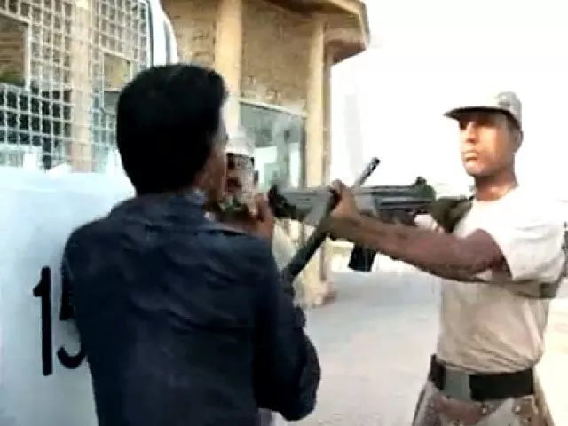 screenshot from video which captured the murder of sarfraz shah in 2011 photo express screenshot from video which captured the murder of sarfraz shah in 2011 photo express