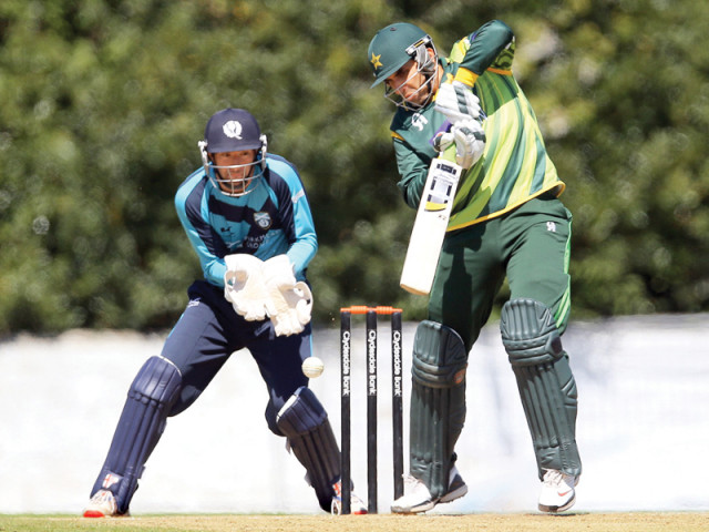 misbah hit his 23rd odi half century and third in the last five matches in the format photo file afp misbah hit his 23rd odi half century and third in the last five matches in the format photo file afp