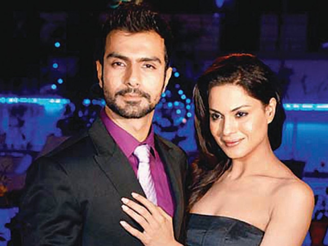 veena malik with bollywood actor ashmit patel veena malik with bollywood actor ashmit patel