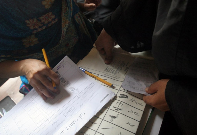 pti candidate in the constituency complained that he was leading the polls and results were manipulated to hand him a defeat photo athar khan express pti candidate in the constituency complained that he was leading the polls and results were manipulated to hand him a defeat photo athar khan express
