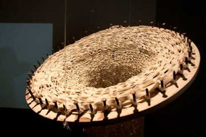 fibre art blurring the distinction between art and fashion