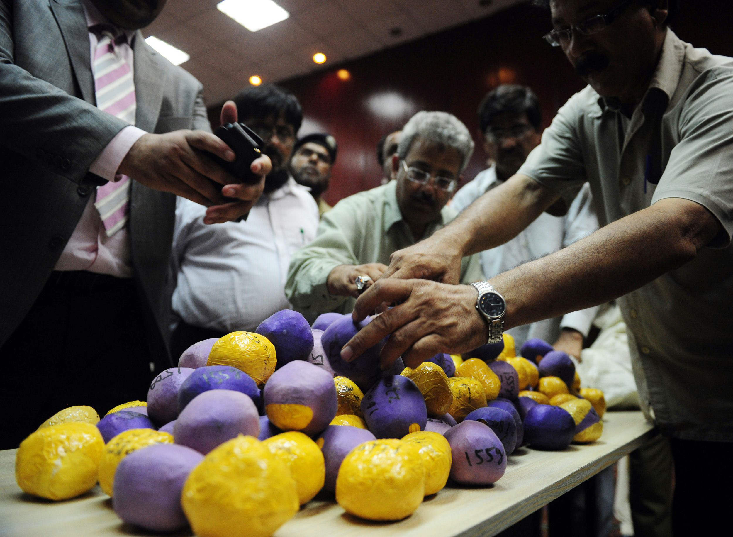 pakistan is no longer a major source of opiates but it is a major transit country for drugs coming from afghanistan which is still said to be the source of 90 of the global opium trade photo afp file