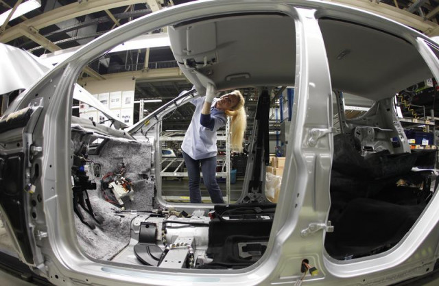 an employee works at the assembly line of the ford car factory of saarlouis december 6 2010 photo reuters an employee works at the assembly line of the ford car factory of saarlouis december 6 2010 photo reuters