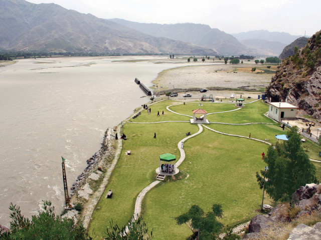 river s cool water surrounding mountains and pleasant weather makes the jarral park a serene place for a vacation photo fazal khaliq express river s cool water surrounding mountains and pleasant weather makes the jarral park a serene place for a vacation photo fazal khaliq express
