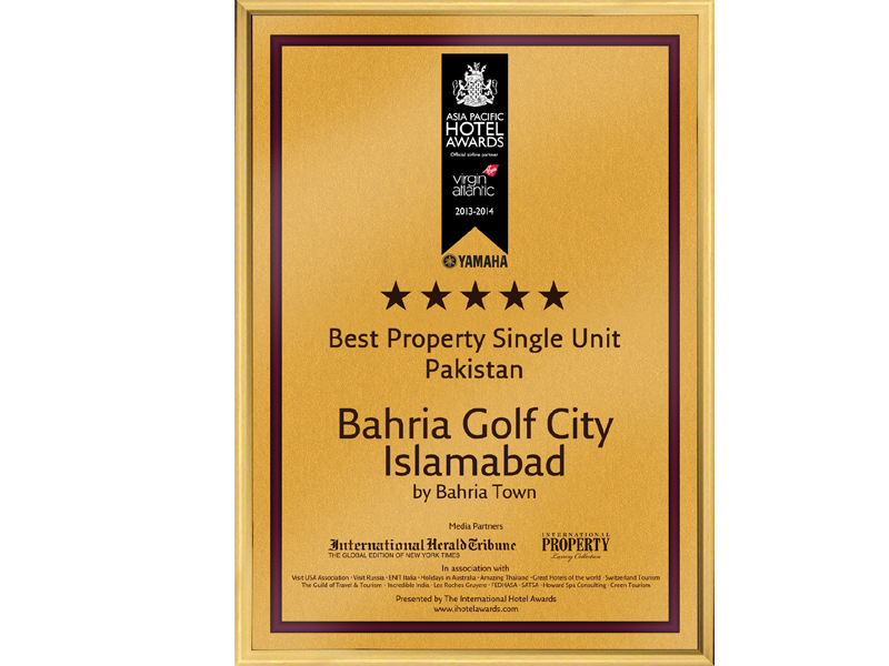 bahria golf city sheraton hotel bahria oasis bahria grand and gold spa honoured