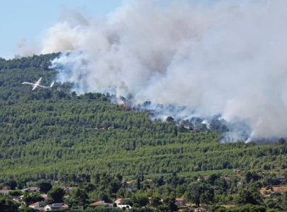 wildfires rage across southern france wildfires rage across southern france
