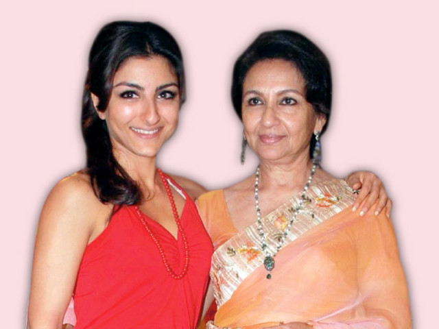 soha says she was initially compared a lot to her mother and veteran actor sharmila tagore photo file soha says she was initially compared a lot to her mother and veteran actor sharmila tagore photo file