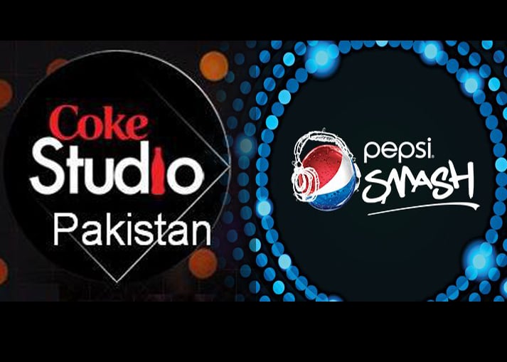 after phenomenal success of coke studio a television music series sponsored by coca cola pakistan the archrival pepsico has launched its own music show pepsi smash