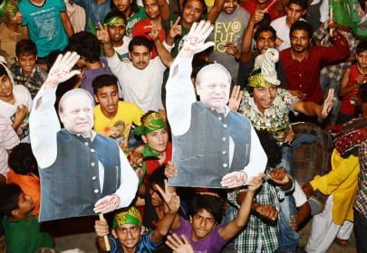 pakistan elections 2013 total voter turnout 55 pakistan elections 2013 total voter turnout 55