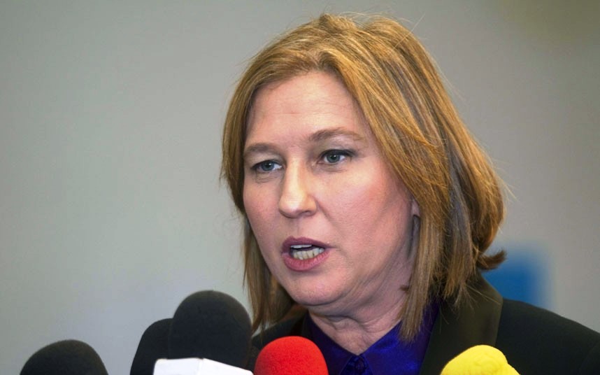 israel 039 s justice minister tzipi livni photo afp