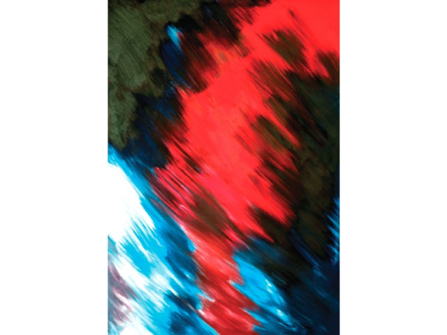 the artist has used solid colours to make bold statements in his work photo express the artist has used solid colours to make bold statements in his work photo express