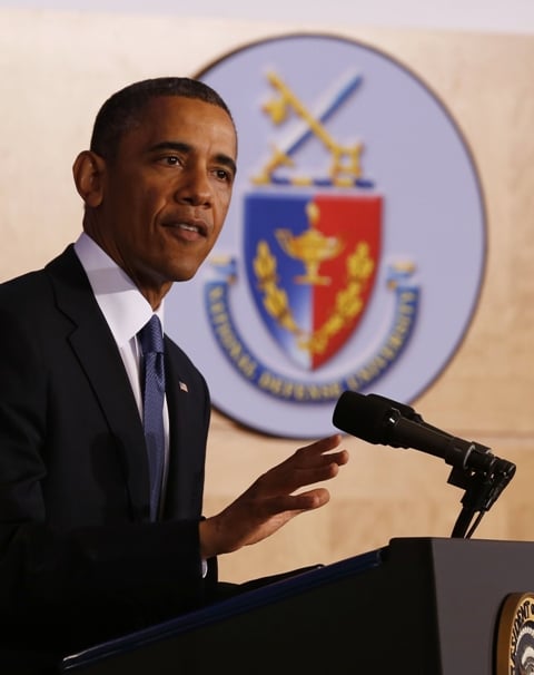 us president barack obama speaks about his administration 039 s counterterrorism policy at the national defense university at ft mcnair in washington may 23 2013 photo afp