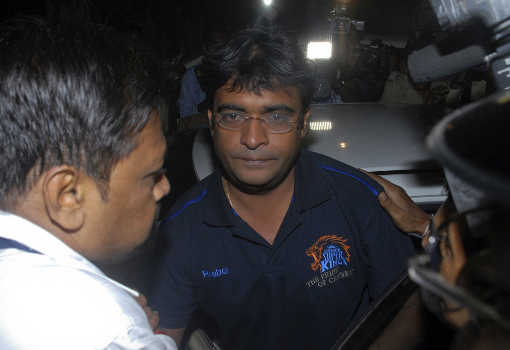 police escort gurunath meiyappan son in law of indian cricket board bcci president n srinivasan to the crime branch in mumbai may 24 2013 photo reuters