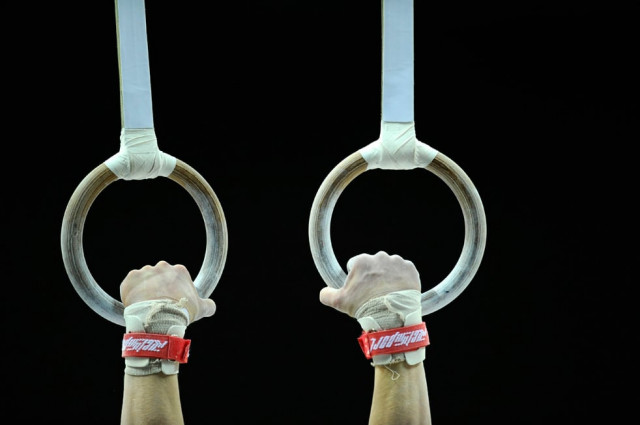 army s syed saifuddin was declared the best gymnast of the championship after tallying 77 65 points in six events and taking three gold medals photo afp army s syed saifuddin was declared the best gymnast of the championship after tallying 77 65 points in six events and taking three gold medals photo afp