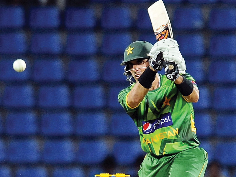 evergreen misbah is determined to stick it out in the national team until his fitness starts waning photo afp