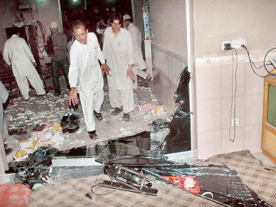sectarian attack bomb targeting imambargah kills two in peshawar sectarian attack bomb targeting imambargah kills two in peshawar
