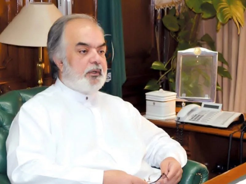 former balochistan cm nawab ghous bakhsh barozai photo file former balochistan cm nawab ghous bakhsh barozai photo file