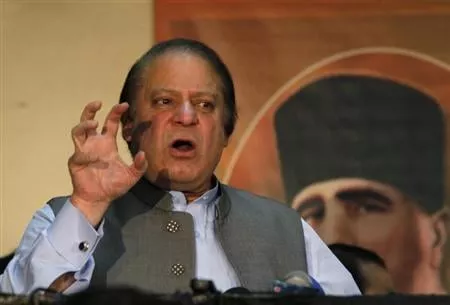 nawaz sharif speaks to his party workers during a seminar in lahore to mark the 14th anniversary of pakistan 039 s first successful nuclear test in 1999 may 28 2013 photo reuters nawaz sharif speaks to his party workers during a seminar in lahore to mark the 14th anniversary of pakistan 039 s first successful nuclear test in 1999 may 28 2013 photo reuters