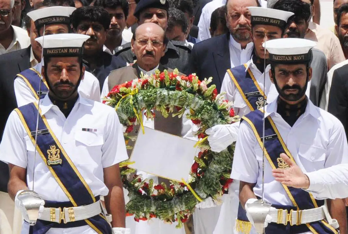 newly elected sindh chief minister qaim ali shah carries the wreath at the quaid 039 s mausoleum on friday photo rashid ajmeri newly elected sindh chief minister qaim ali shah carries the wreath at the quaid 039 s mausoleum on friday photo rashid ajmeri