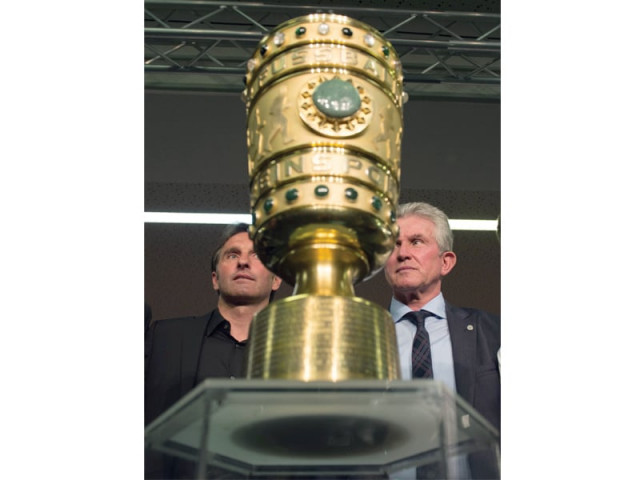 bayern are looking to lift the trophy for the 16th time photo afp bayern are looking to lift the trophy for the 16th time photo afp