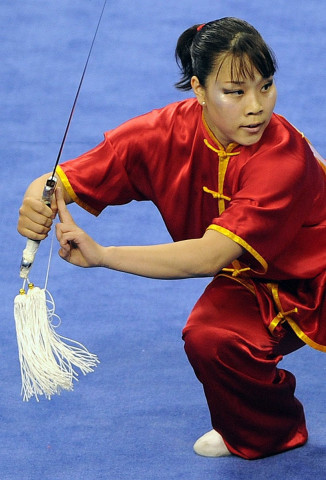 this file photo shows keiko yamaguchi of japan competes in the women 039 s wushu jianshu during the 16th asian games photo afp file this file photo shows keiko yamaguchi of japan competes in the women 039 s wushu jianshu during the 16th asian games photo afp file