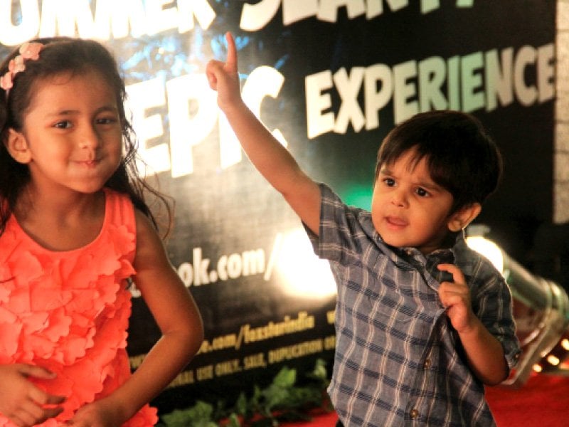 at the premiere of the animated movie epic on friday night at atrium cinema the young ones enjoyed walking on the red carpet several of them said they feel like celebrities photo ayesha mir express