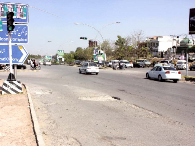 some of the massive potholes on the road unfamiliar drivers are often at risk of damaging their cars or worse photo waqas naeem express some of the massive potholes on the road unfamiliar drivers are often at risk of damaging their cars or worse photo waqas naeem express