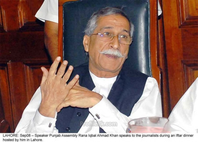 rana iqbal nominated punjab assembly speaker rana iqbal nominated punjab assembly speaker