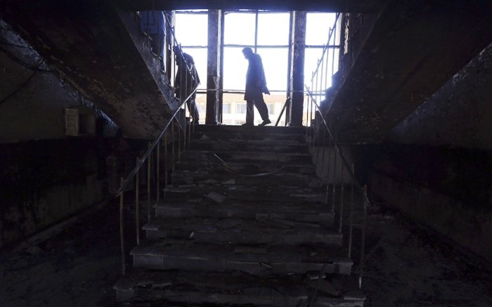 men walk inside the panjshir governor 039 s compound where a suicide attack had taken place in panjshir province may 29 2013 photo reuters