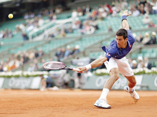 djokovic opened up sluggishly as kohlschreiber fired on all cylinders but regained his form quickly photo reuters