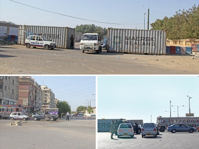 blockade on roads leading to bilawal house prevent patients from reaching three hospitals