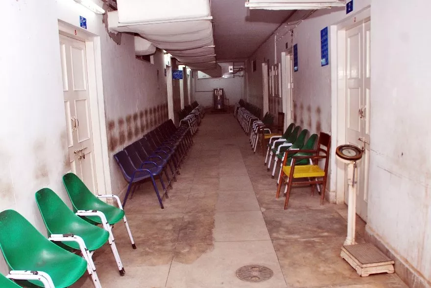the initial decision to charge patients was taken by g b chief minister mehdi shah s government in february photo riaz ahmed the initial decision to charge patients was taken by g b chief minister mehdi shah s government in february photo riaz ahmed