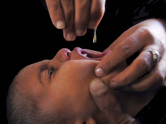 during this year alone four cases of polio have been reported from khyber pakhtunkhwa photo file
