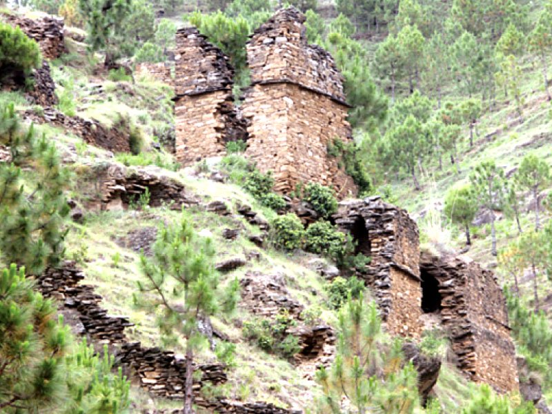 the ruins at the historical site reflect the apathy of the government photo express