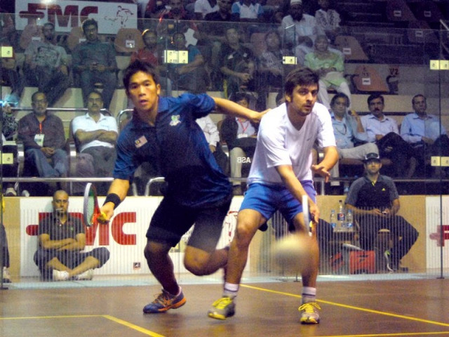 pakistan s star squash player aamir atlas will be unable to participate in the event due to injury photo muhammad javaid express pakistan s star squash player aamir atlas will be unable to participate in the event due to injury photo muhammad javaid express