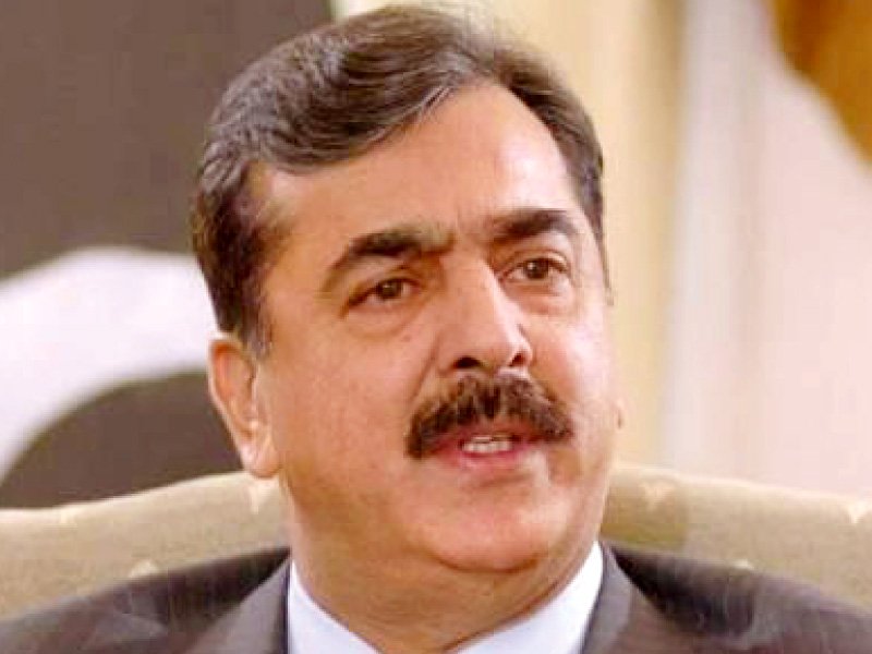 gilani had refused to write a letter to the swiss authorities in defiance of the court orders saying that president zaradri enjoyed constitutional immunity from criminal prosecution photo file