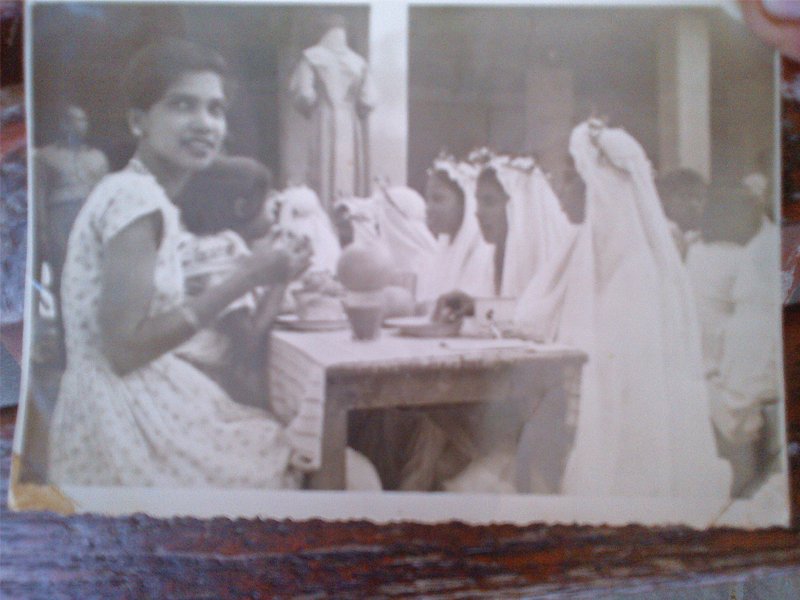 a photograph of sr zinia pinto who died on tuesday from when she joined st joseph s school in 1956 photo courtesy st joseph s school