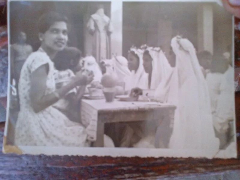 a photograph of sr zinia pinto who died on tuesday from when she joined st joseph s school in 1956 photo courtesy st joseph s school a photograph of sr zinia pinto who died on tuesday from when she joined st joseph s school in 1956 photo courtesy st joseph s school