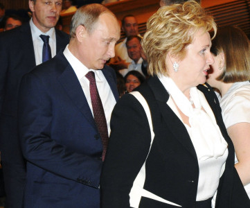 russian president wife confirm split
