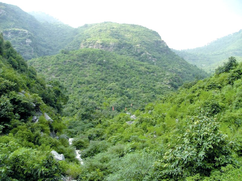 a view of margalla hills photo file