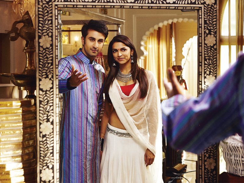 the audience loves deepika and ranbir s on screen chemistry photo file